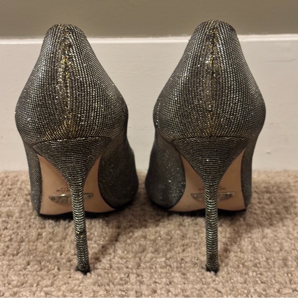 Sarah Flint Elegant Gold Glitter High Heels - size 36​​ - Picture 4 of 8